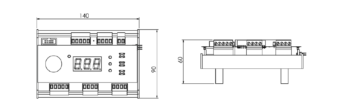 Thyrıstor module driver card 1