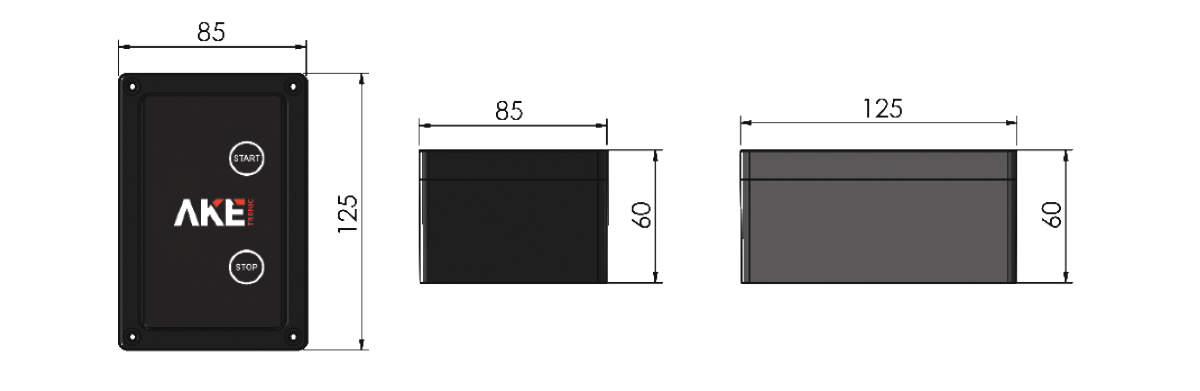 Single-phase start-stop controller 1